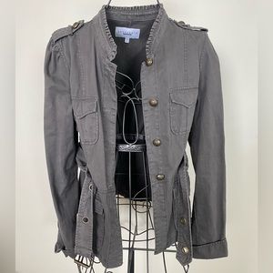 Sanctuary Surplus Gray Lightweight Jacket